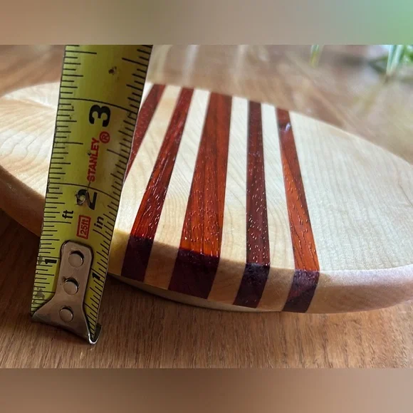 Rotating Display / Lazy Susan Handcrafted! 8 inch - Picture 4 of 5